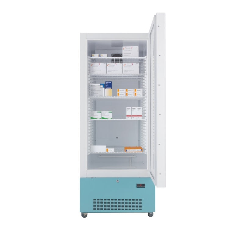 Pharmacy Fridge 444 Litre Large Freestanding with Solid Door